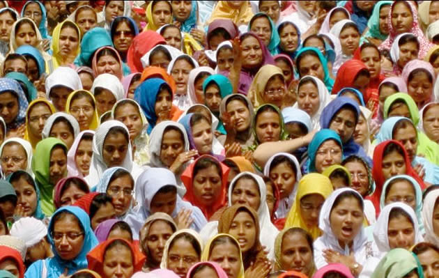 Dawoodi Bohra women. Photo courtesy: globalpost.com